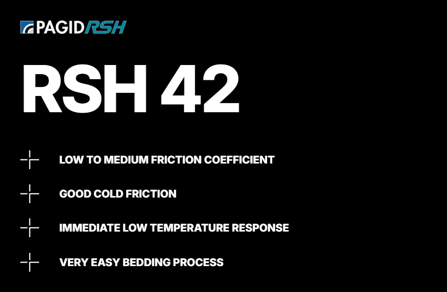 Pagid RSH 42 compound features